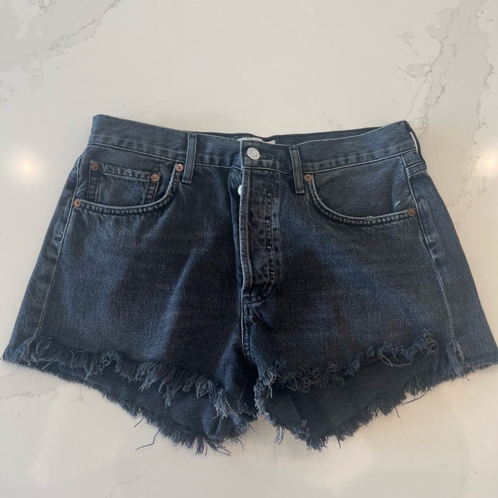 Agolde parker darker wash(almost black)